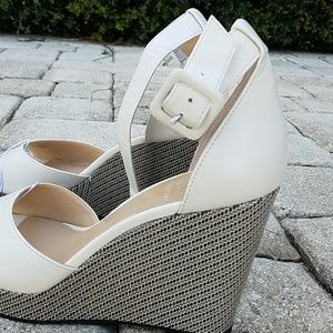 Vince Camuto leather wedge